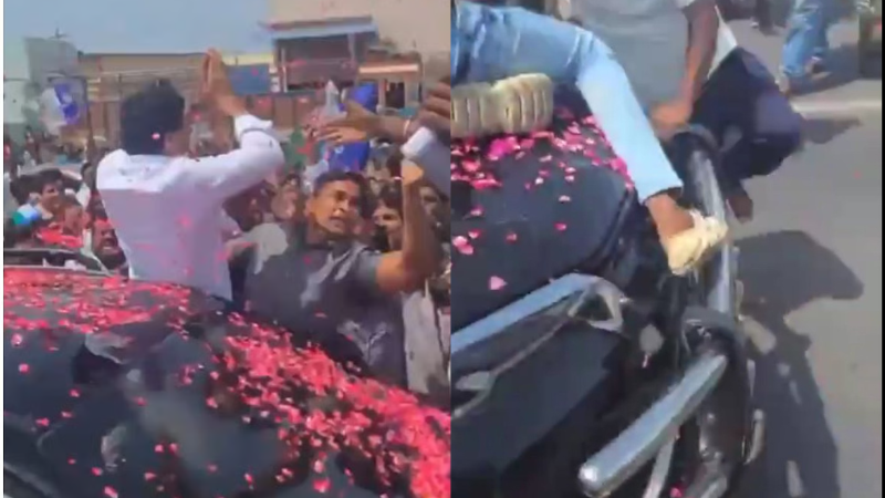 HYDERABAD आंध्र के पूर्व CM जगन मोहन रेड्डी पर FIR दर्ज